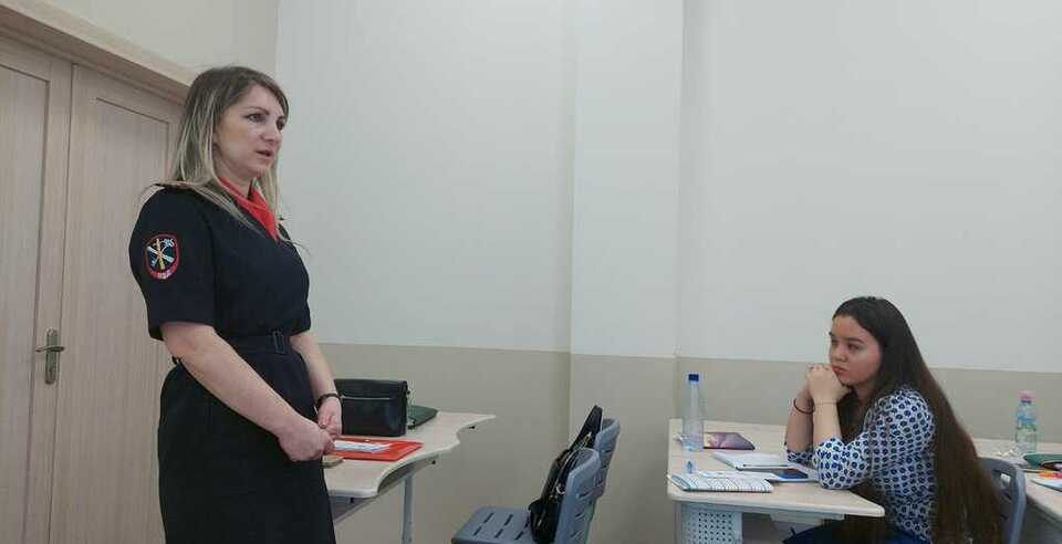 Профориентационная лекция с представителями УМВД г. Челябинска в ЮУТУ