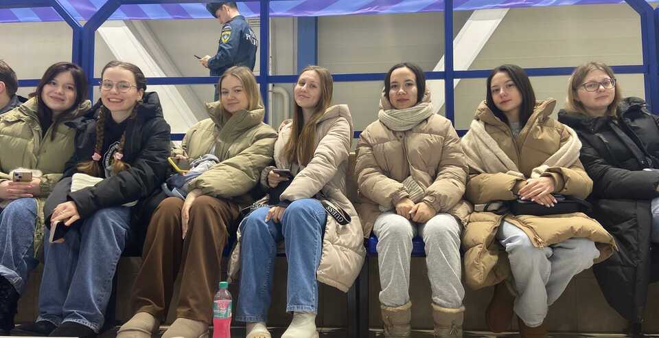 Студенты ЮУТУ на соревнованиях по шорт-треку в рамках Всероссийской Спартакиады сильнейших 2024 г.